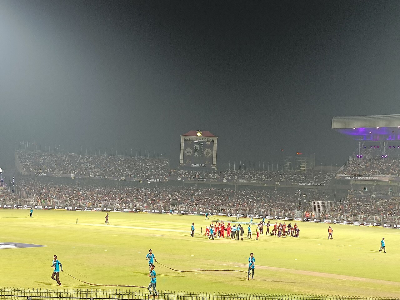 Eden Gardens, Kolkata, during an IPL match, May 2023