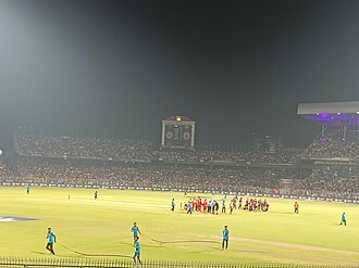 Eden Gardens, Kolkata, during an IPL match, May 2023