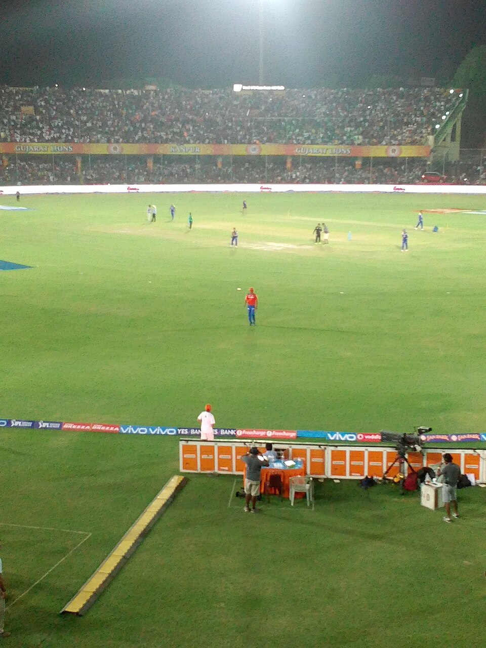 Gujarat Lions vs Mumbai Indians at Green Park, Kanpur, May 2016