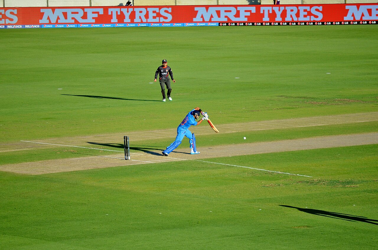 Virat Kohli batting for India, 2015